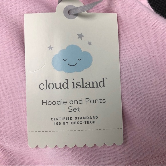 Infant Girls Hoodie & Sweatpants Set Cloud Island - Picture 4 of 4